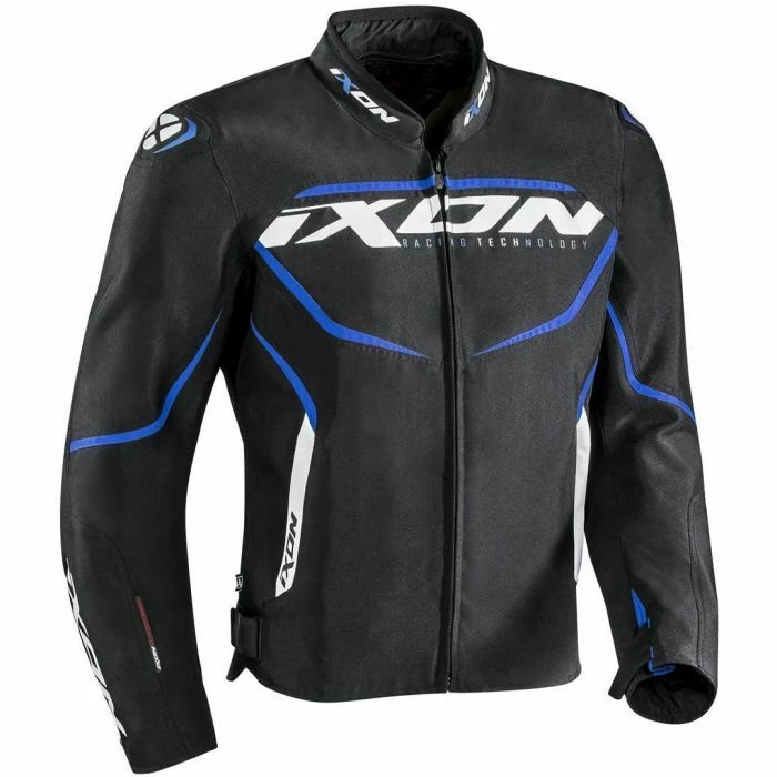 IXON SPRINTER MS BLK/BLU - Motorcycle Jacket - Ixon 1 IXON SPRINTER MS BLK/BLU - Motorcycle Jacket - Ixon