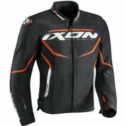 IXON SPRINTER MS BLK/OR - Motorcycle Jacket - Ixon