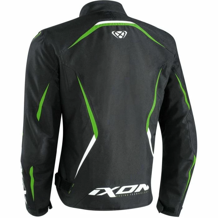 IXON SPRINTER MS BLK/GN - Motorcycle Jacket - Ixon 3 IXON SPRINTER MS BLK/GN - Motorcycle Jacket - Ixon - Image 3