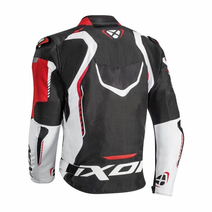 IXON GYRE BLK/WHT/RED - Motorcycle Jacket - Ixon 3 IXON GYRE BLK/WHT/RED - Motorcycle Jacket - Ixon - Image 3