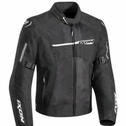 Ixon Raptor Textile Jacket - Black White