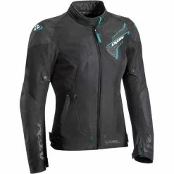 IXON Motorcycle LUTHOR LADY Jacket BLK/EMER - Ixon