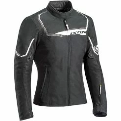IXON Motorcycle CHALLENGE LADY Jacket BLK/ WHT - Ixon