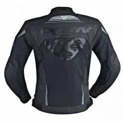 Ixon Frantic Leather Jacket (Black/White) -Jackets-vests Sales 1002110021015 8