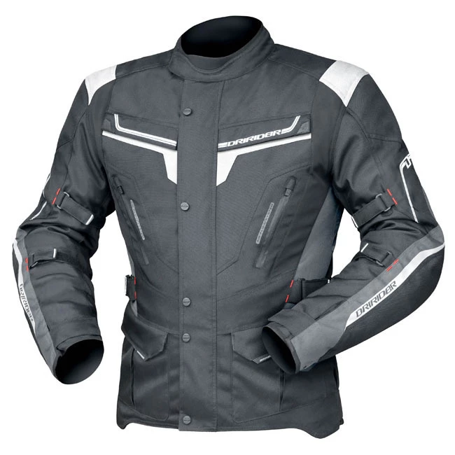Dririder Apex 5 Jacket - Black/White/Grey 1 Dririder Apex 5 Jacket - Black/White/Grey