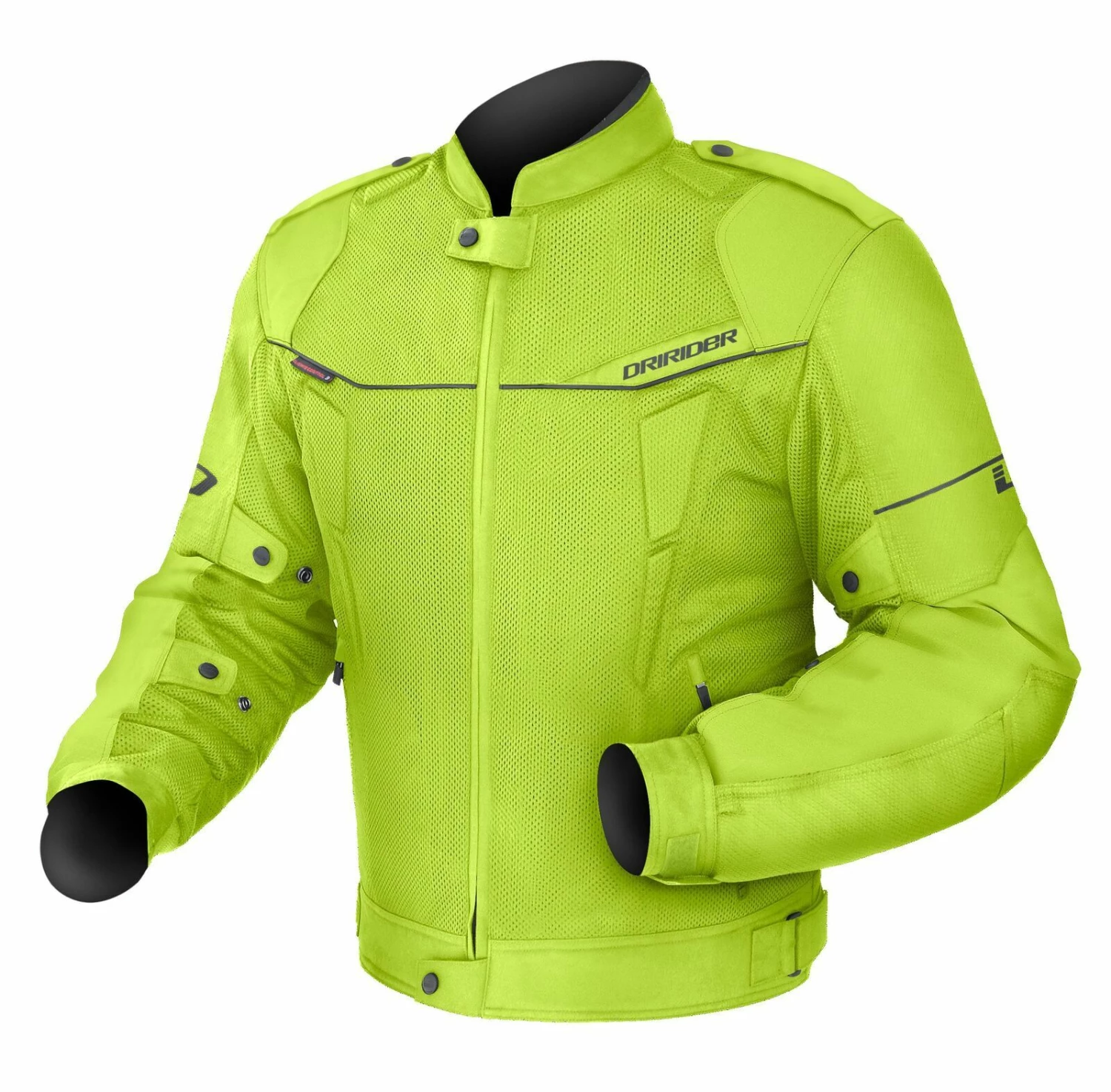 Dririder Climate Control 3 Jacket Hi-Vis Yellow 1 Dririder Climate Control 3 Jacket Hi-Vis Yellow