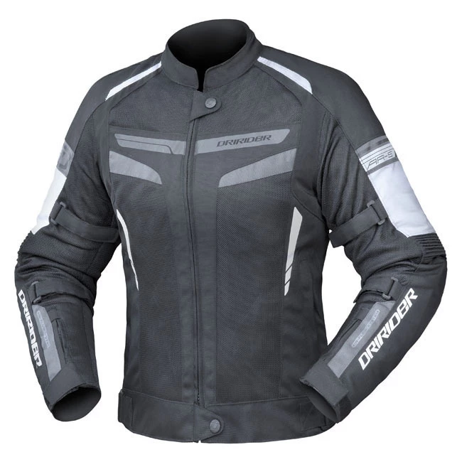Dririder Air-Ride 5 Jacket Black White Grey 1 Dririder Air-Ride 5 Jacket Black White Grey