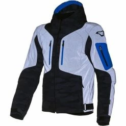 Macna Aytee NightEye Textile Jacket - Camo/Blue -Jackets-vests Sales 64101906 11 15