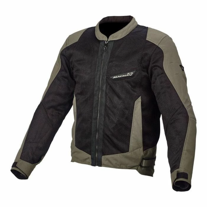 Macna Velocity Motorcycle Textile Jacket - Green/Black 2 Macna Velocity Motorcycle Textile Jacket - Green/Black - Image 2