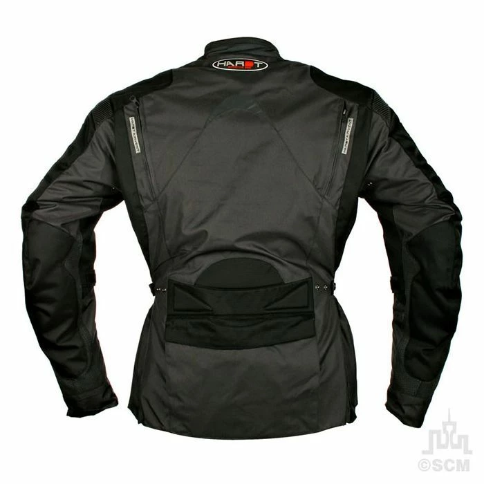 HARDT SAFARI TEXTILE JACKET BLACK/GREY 3 HARDT SAFARI TEXTILE JACKET BLACK/GREY - Image 3