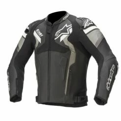 Alpinestar Atem V4 Leather Jacket - Black/Grey/White - Alpinestars