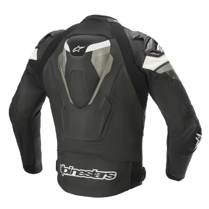 Alpinestar Atem V4 Leather Jacket - Black/Grey/White - Alpinestars 2 Alpinestar Atem V4 Leather Jacket - Black/Grey/White - Alpinestars - Image 2