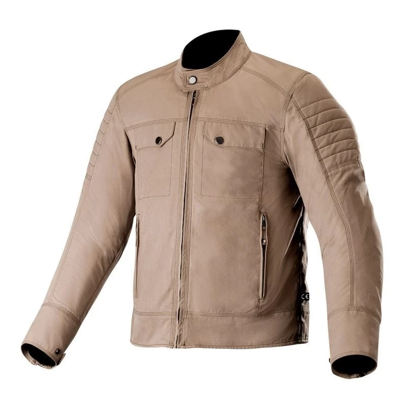 Alpinestars Ray Canvas V2 Motorcycle Textile Jacket - Khaki 1 Alpinestars Ray Canvas V2 Motorcycle Textile Jacket - Khaki