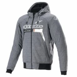 Alpinestars Chrome Ignition Road Hoodie - Melange/Dark Gray