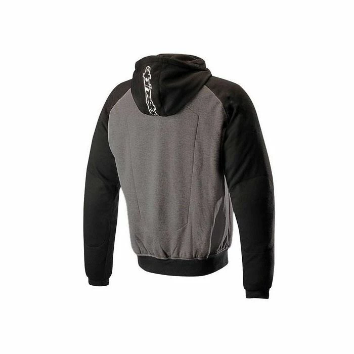 Alpinestars Chrome Sport Road Hoodie - Anthracite/Black/White 2 Alpinestars Chrome Sport Road Hoodie - Anthracite/Black/White - Image 2