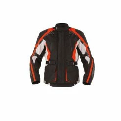 RST Rallye WP Black/Flo Red/Silver Jacket
