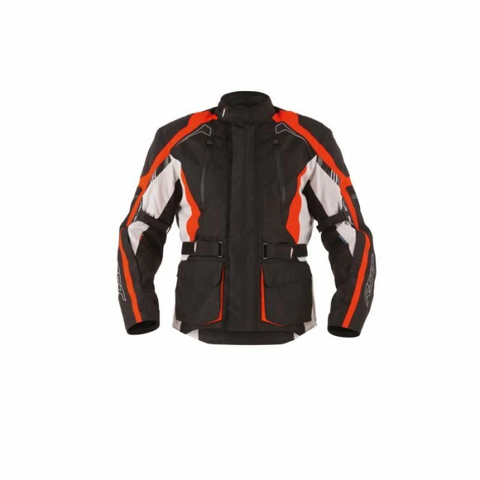 RST Rallye WP Black/Flo Red/Silver Jacket 1 RST Rallye WP Black/Flo Red/Silver Jacket