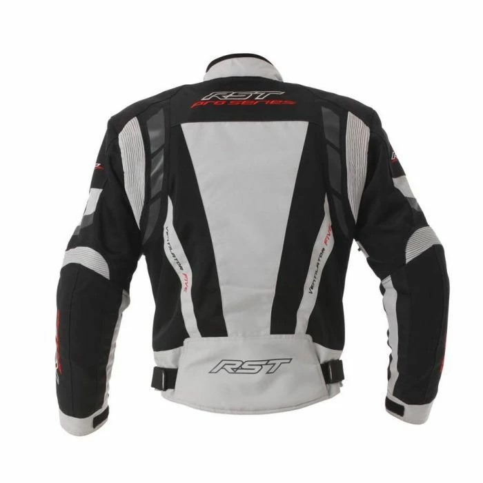 RST VENTILATOR 5 VENTED WATERPROOF TEXTILE JACKET - BLACK/GREY 2 RST VENTILATOR 5 VENTED WATERPROOF TEXTILE JACKET - BLACK/GREY - Image 2