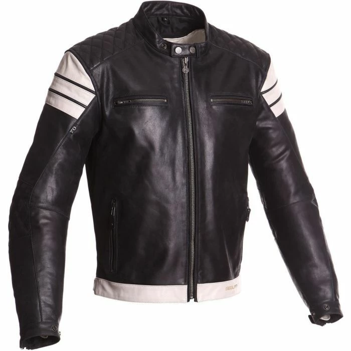 SEGURA LOOPING BK/WH - Motorcycle Jacket - Segura 1 SEGURA LOOPING BK/WH - Motorcycle Jacket - Segura