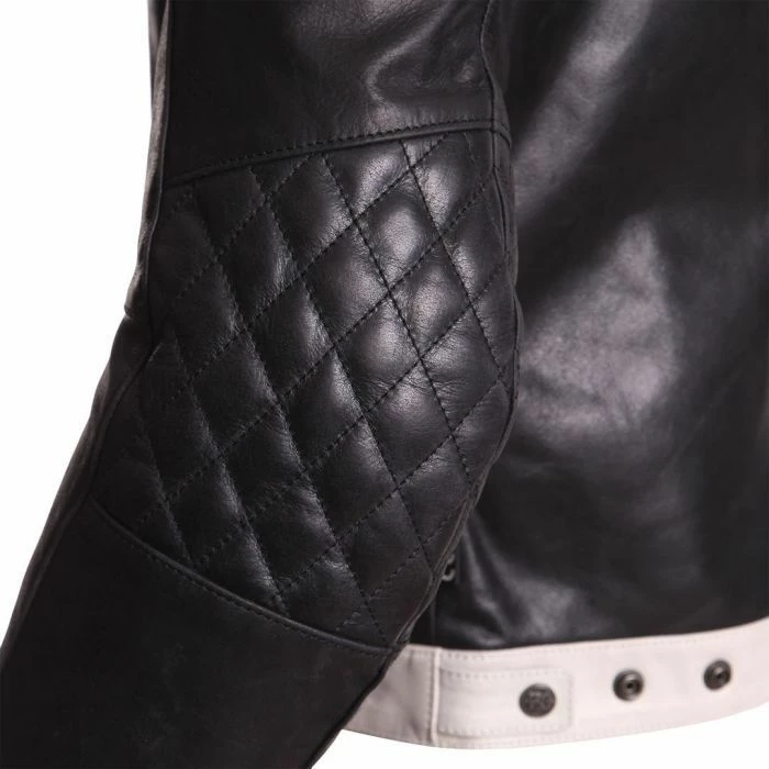 SEGURA LOOPING BK/WH - Motorcycle Jacket - Segura 2 SEGURA LOOPING BK/WH - Motorcycle Jacket - Segura - Image 2