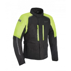 Oxford Continental Advanced Jacket - BLACK/FLURO